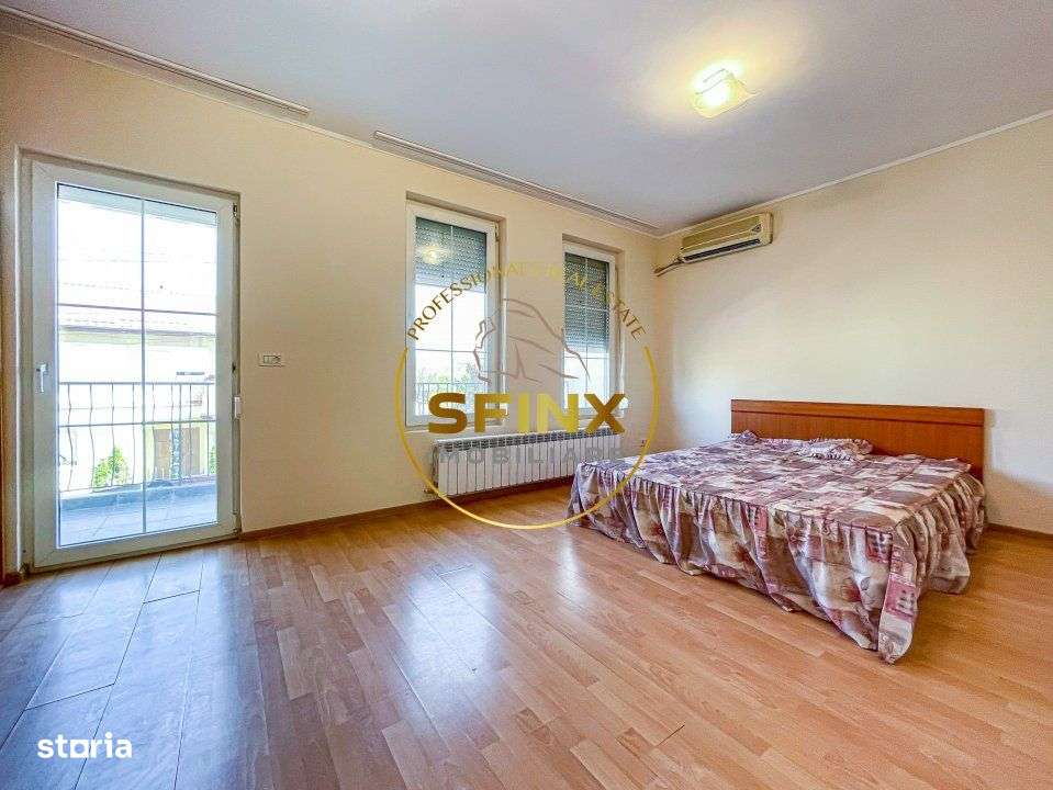 Vila cu piscina 420 mp construiti, teren 828 mp Domnesti, comision 0-11