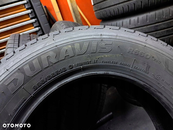 225/65R16C 112/110T Bridgestone Duravis R660 ECO CENAZAKOMPLET DEMO 2023r - 9