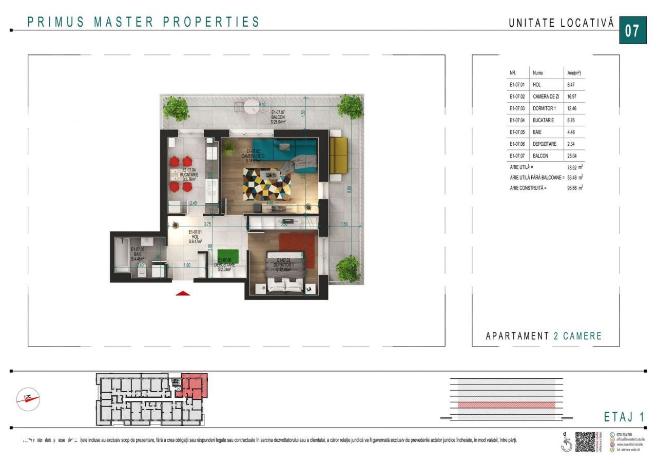 Apartament 2 Camere 1 Decembrie 1918// Incalzire In Pardoseala