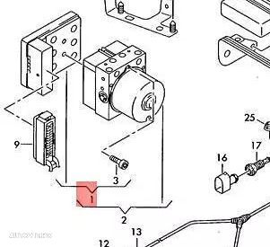 Pompa ABS Volkswagen Scirocco 2009 - 2014 Cod 1K0614517AJ 1K0907379AN [C4040] - 1