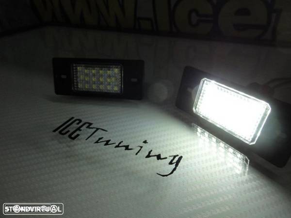 Suporte De Lâmpada De Matricula Com Led Branco Para VW Bora, Golf 5, Passat B5.5/3BG, Tiguan, Touareg, Porsche Cayenne/S 9PA 5-drs, Audi TT 8J 2-drs 2007- - 15