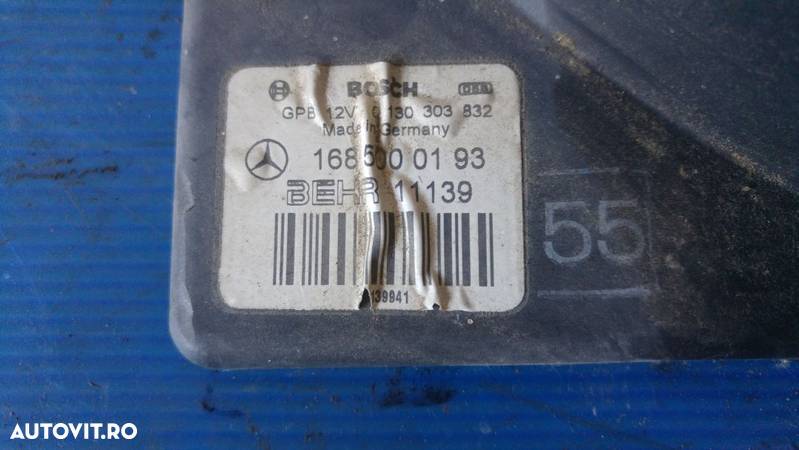 Electroventilator mercedes a-class  w168 1997-2004 1685000193 - 3