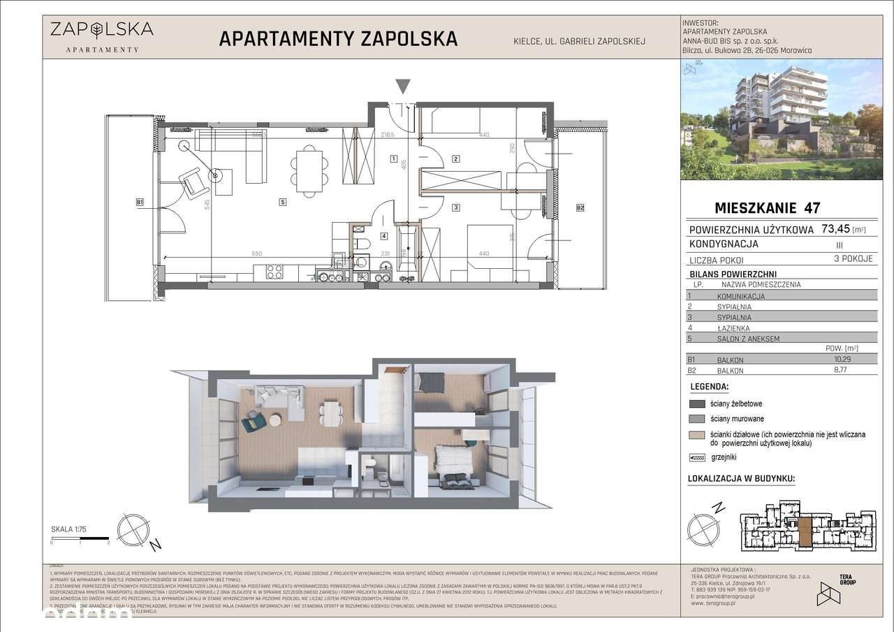 Sprzedam mieszkanie w inwestycji Apartamenty Zapolska-0