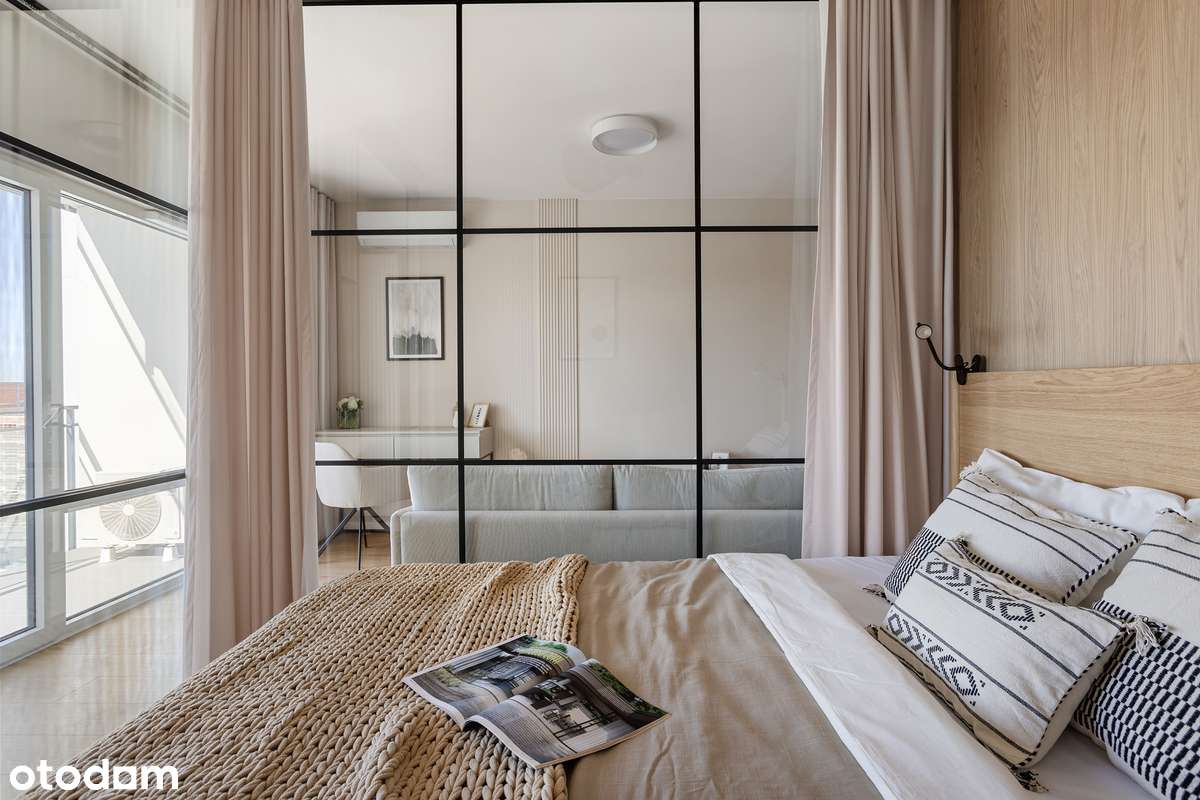 BLACK WEEK - PROMOCJA | Stylowe M z przeszkloną sypialnią i garderobą - Pełny obrazek: 2/20