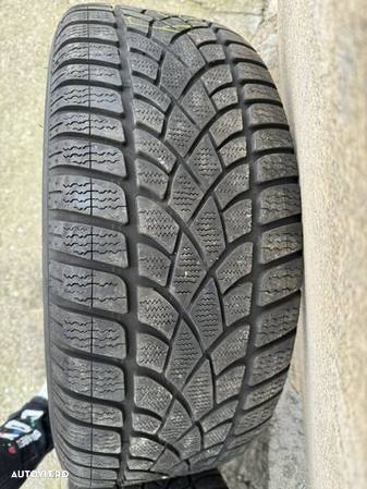 Jante Bmw OEM seria 5 F10/F11 cu cauc Dunlop 245/45/R18 dot 2016 5-6mm - 14