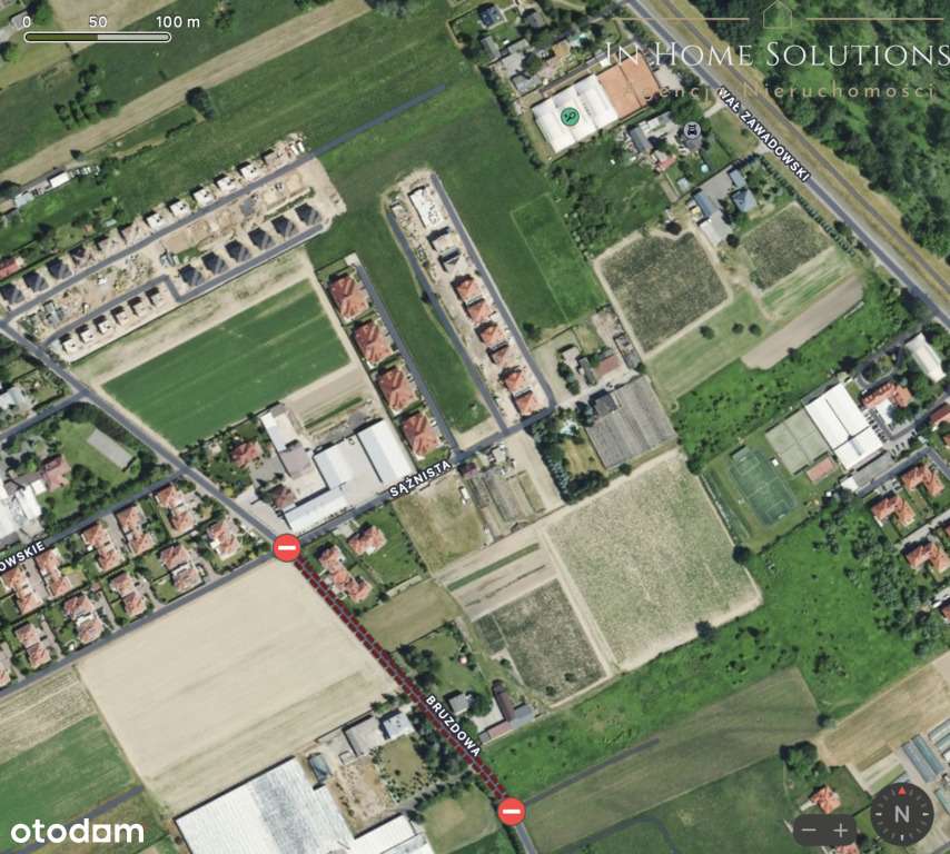 2046 m2 z pozwoleniem na budowę na 2 bliźniaki-9