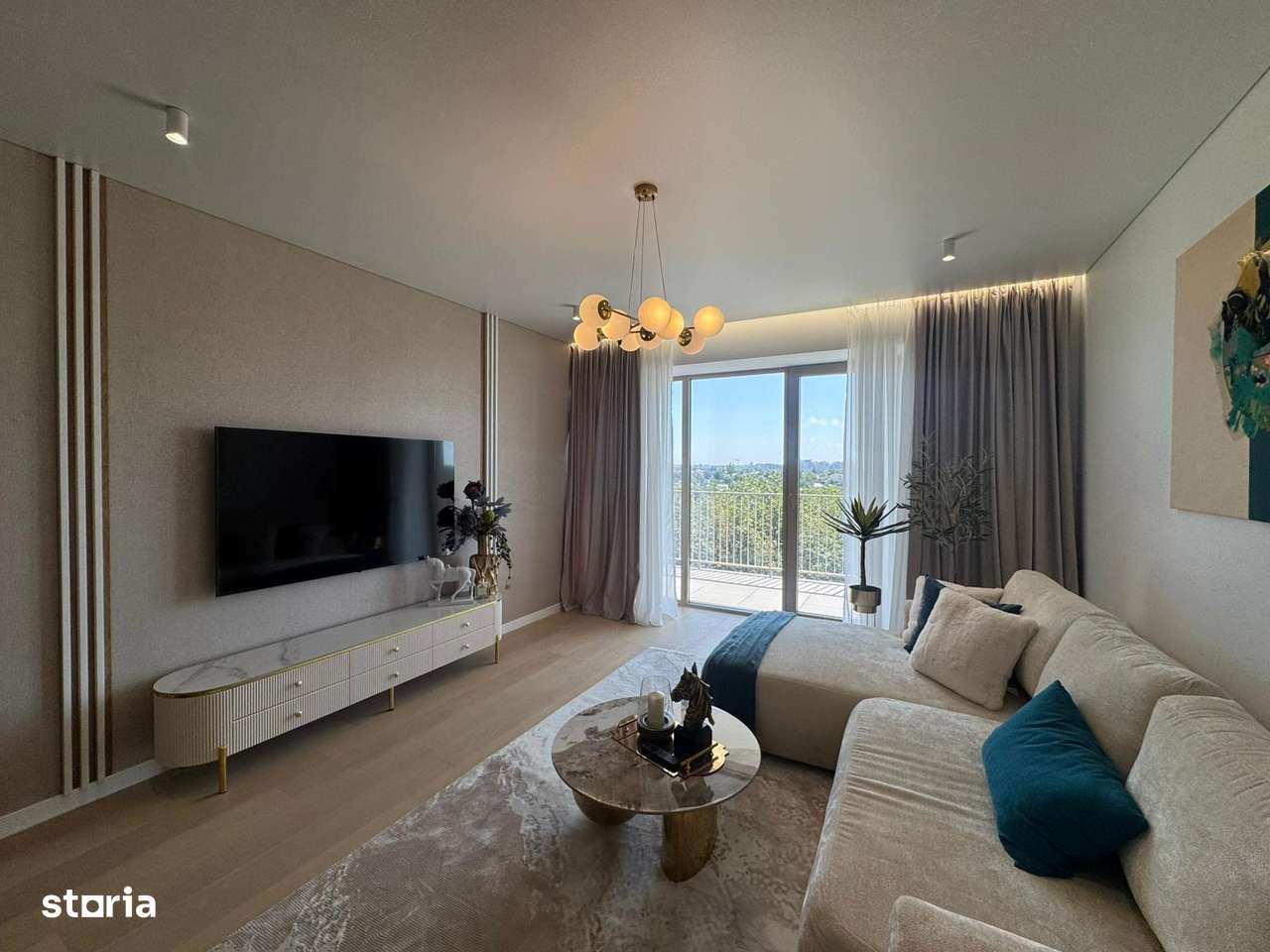 Apartament cu 2 camere mobilat // ONE High District-2