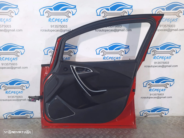 PORTA PORTAS FRENTE FRONTAL DIREITA OPEL ASTRA J P10 13330766 FECHO ELEVADOR MOTOR PUXADOR VIDRO RETROVISOR RETROVISORES - 3