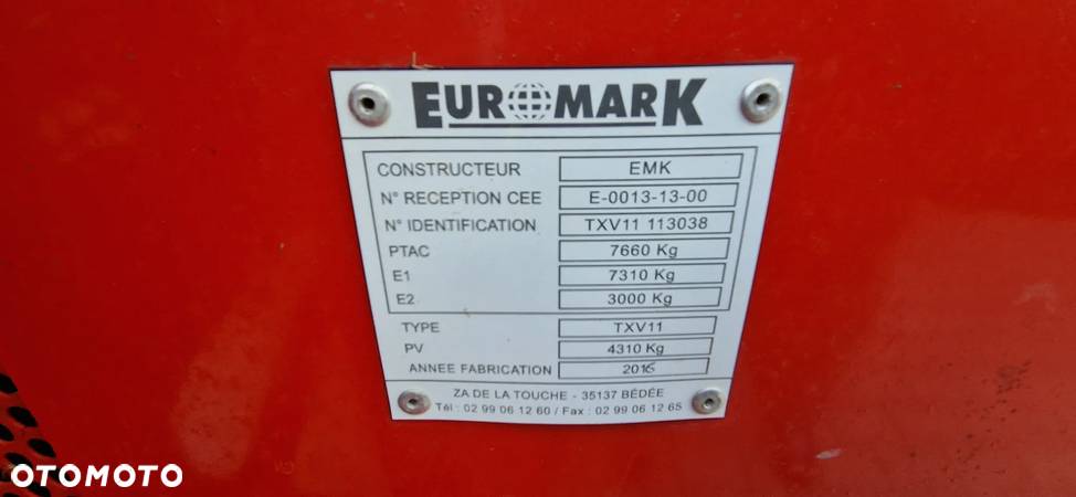 Kuhn EUROMARK TXV11 Wóz paszowy  ścielarka Import Oryginał - 2