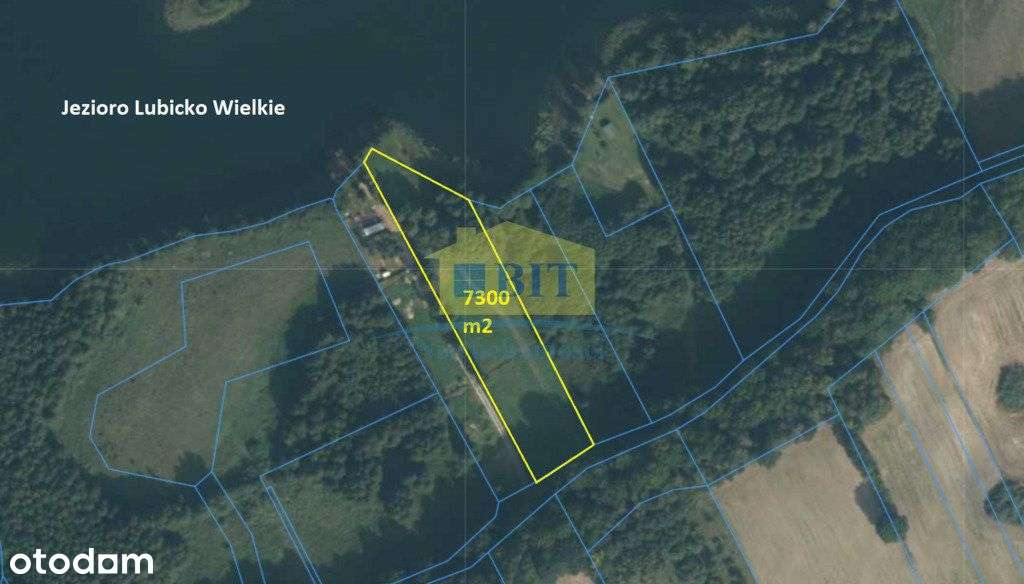 Działka z dostępem do jeziora, Łubowo-1