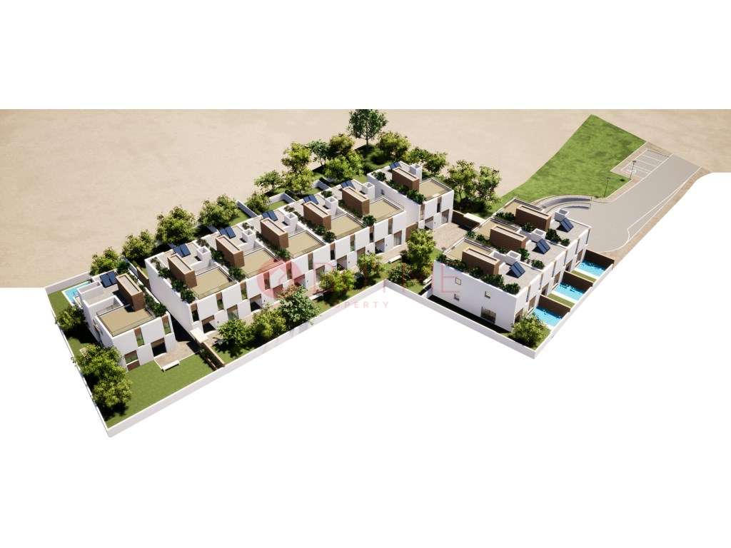 Terreno em Almancil com Projeto Aprovado para 10 Moradias T4 - Grande imagem: 5/24