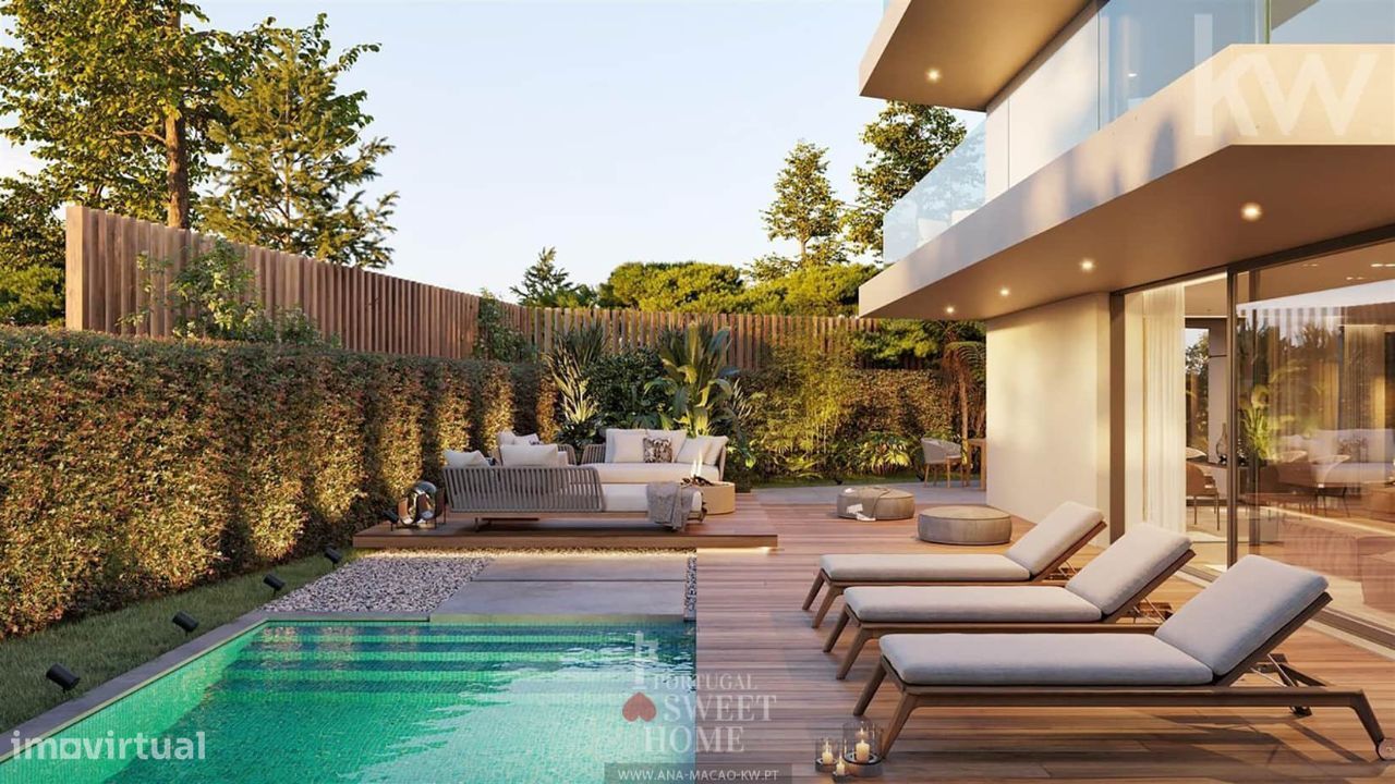 Cascais, Estoril - Apartamento T3 de Luxo com terraço e piscina