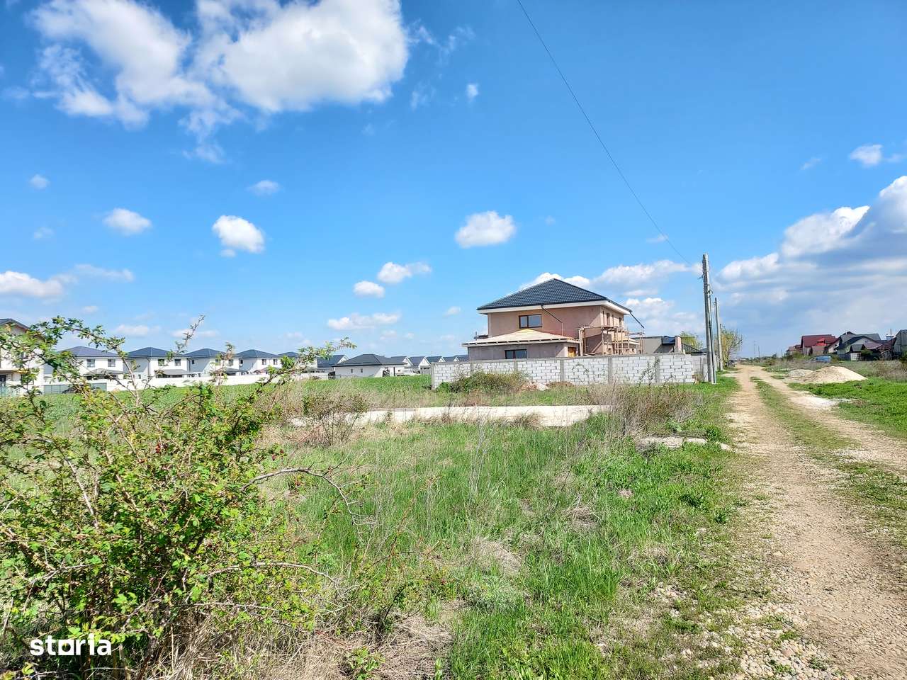 Teren intravilan 307 m² – gaz și curent, acte la zi, Berceni IF - Imagine principală: 4/7