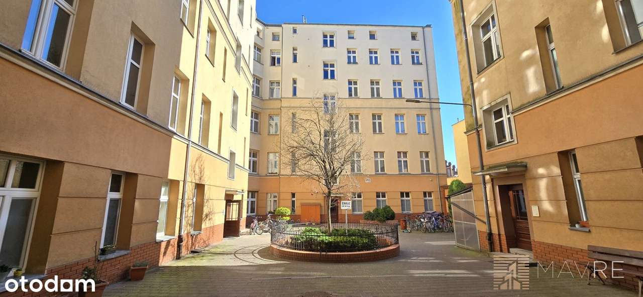 Komfortowe mieszk. w odrestaurowanej kamienicy–Poznań,Grobla,71,10 m²-0