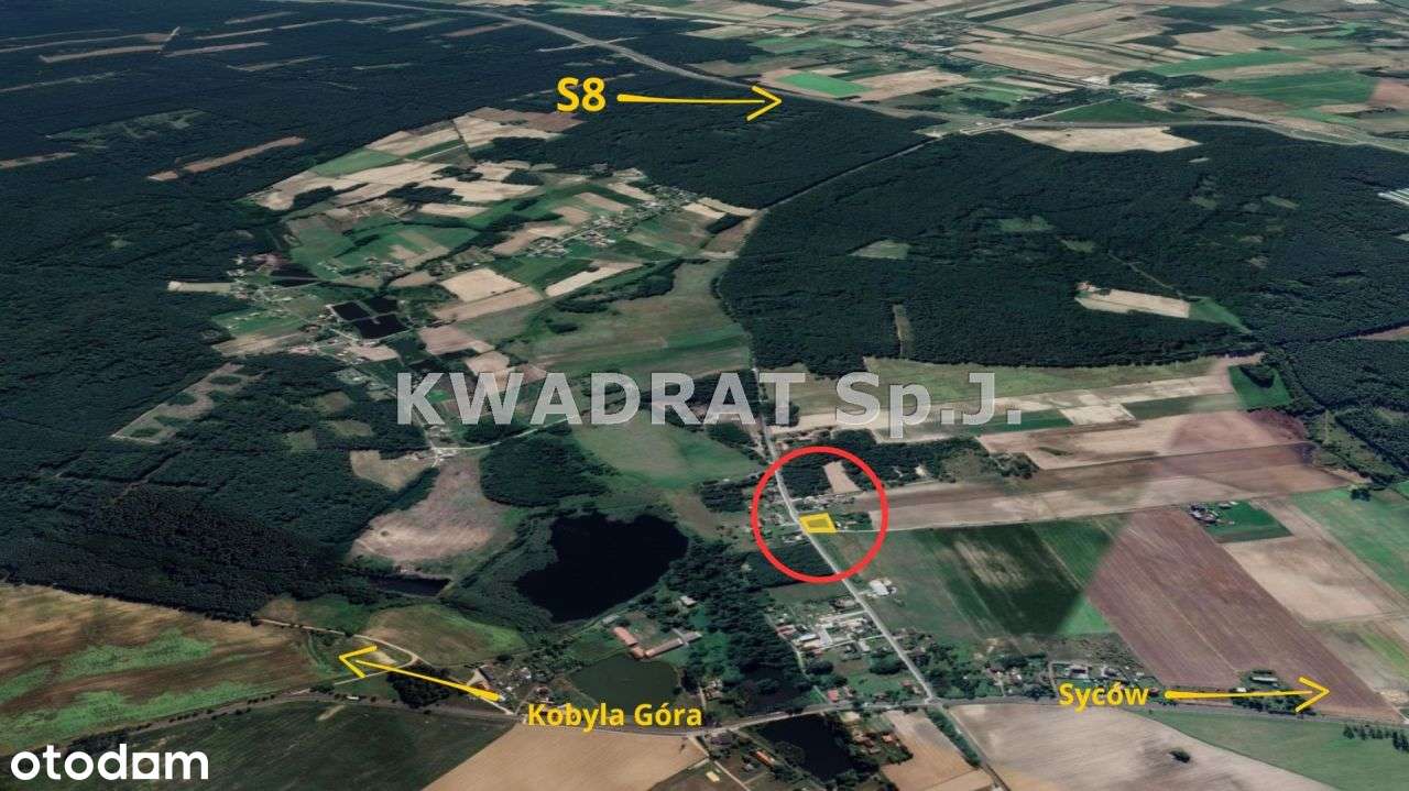 Działka budowlana o pow. 0,1531ha - Pisarzowice - Pełny obrazek: 5/7