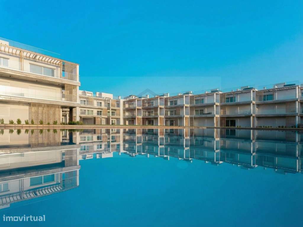 Apartamento T2 com rooftop e estacionamento - Mar à Vista-17