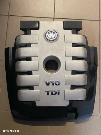 VOLKSWAGEN VW TOUAREG V10 OSŁONA POKRYWA SILNIKA 07Z103935H - 1