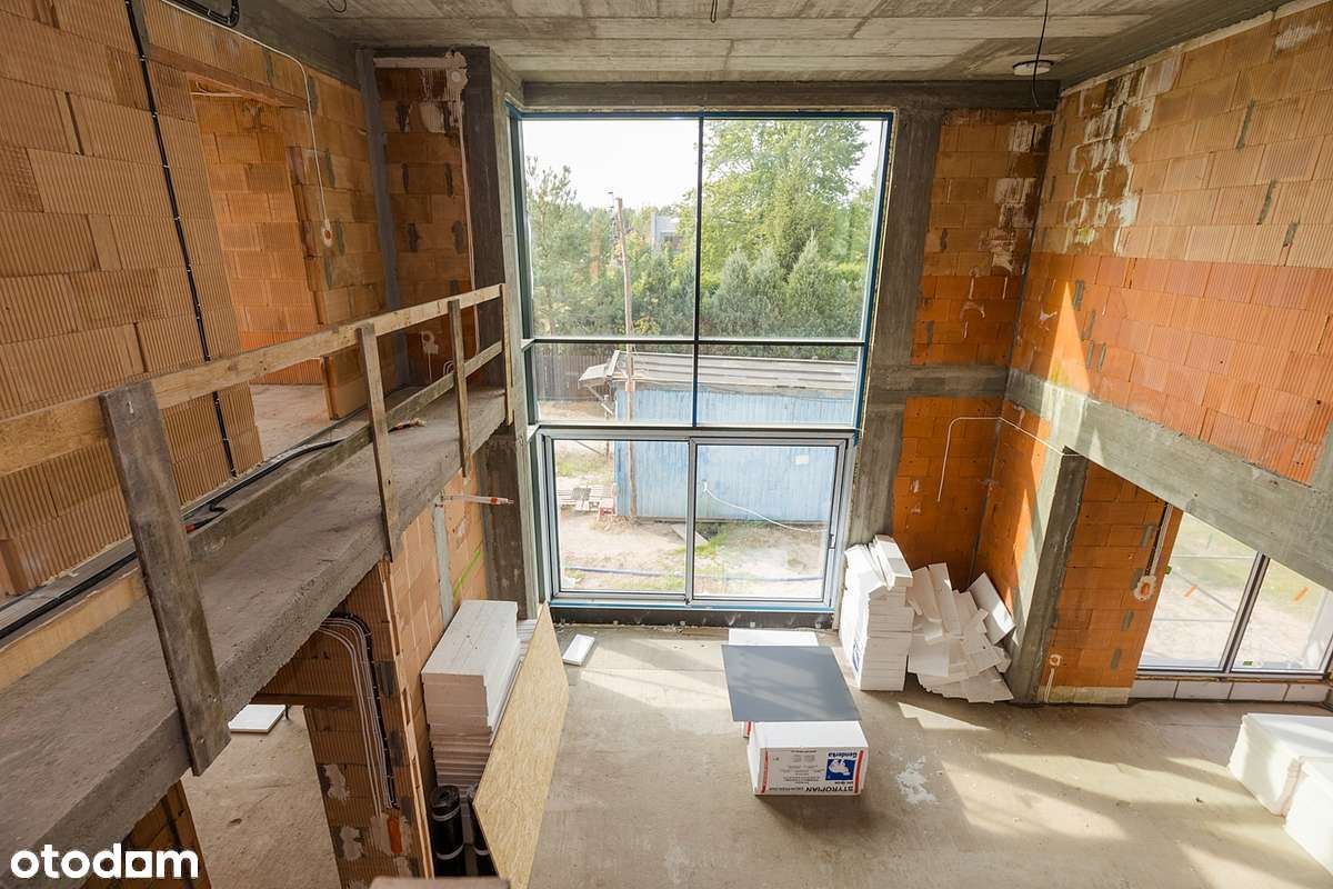 Nowoczesny dom z dużymi przeszkleniami  | Prestiżowa lokalizacja-1