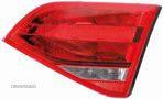 Lampa spate, stop Audi A4/S4 (B8) Sedan 11.2007-10.2011 HELLA stanga/dreapta interior cu suport becuri - 1