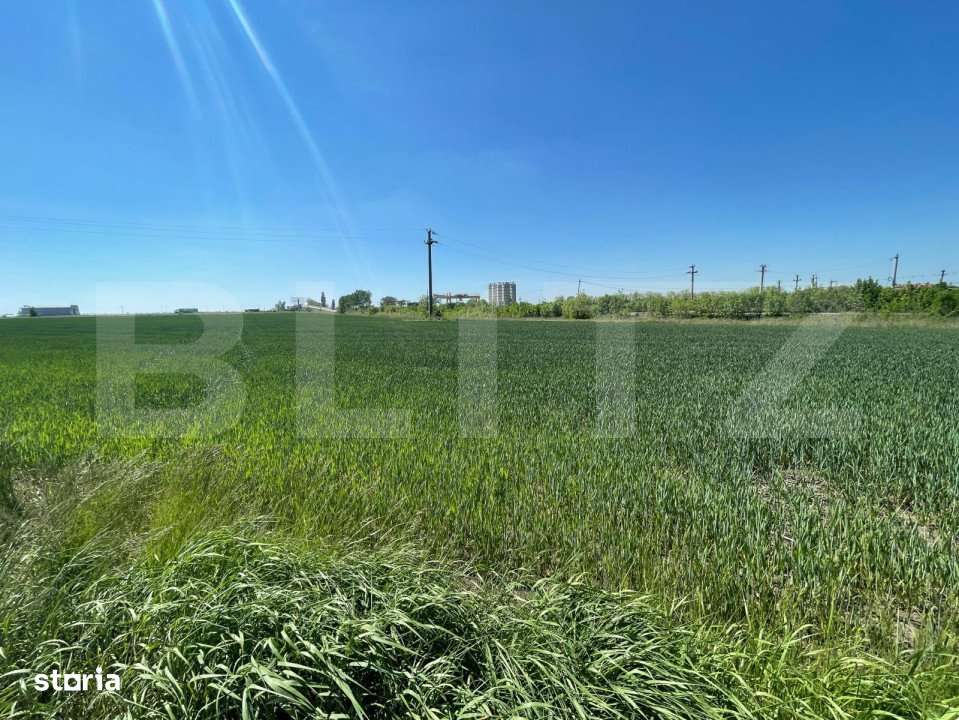 Teren 25.000 mp, intravilan arabil, zona Qfort - Imagine principală: 2/2