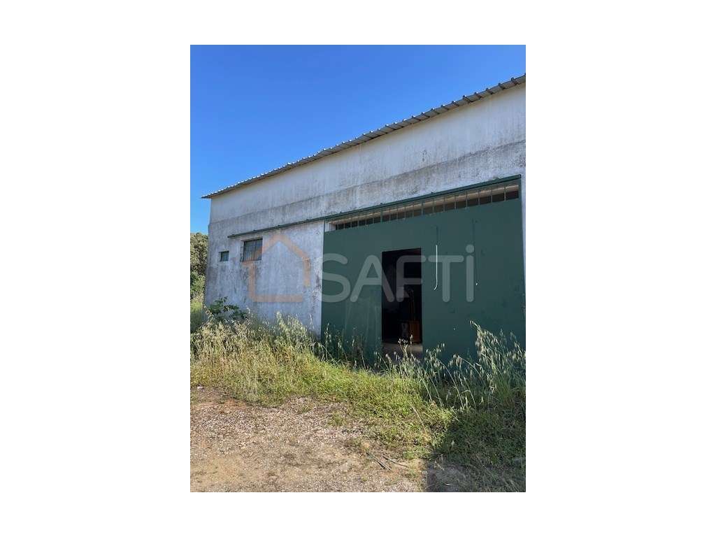 Terreno urbano com barracão em Tomar - Grande imagem: 1/12