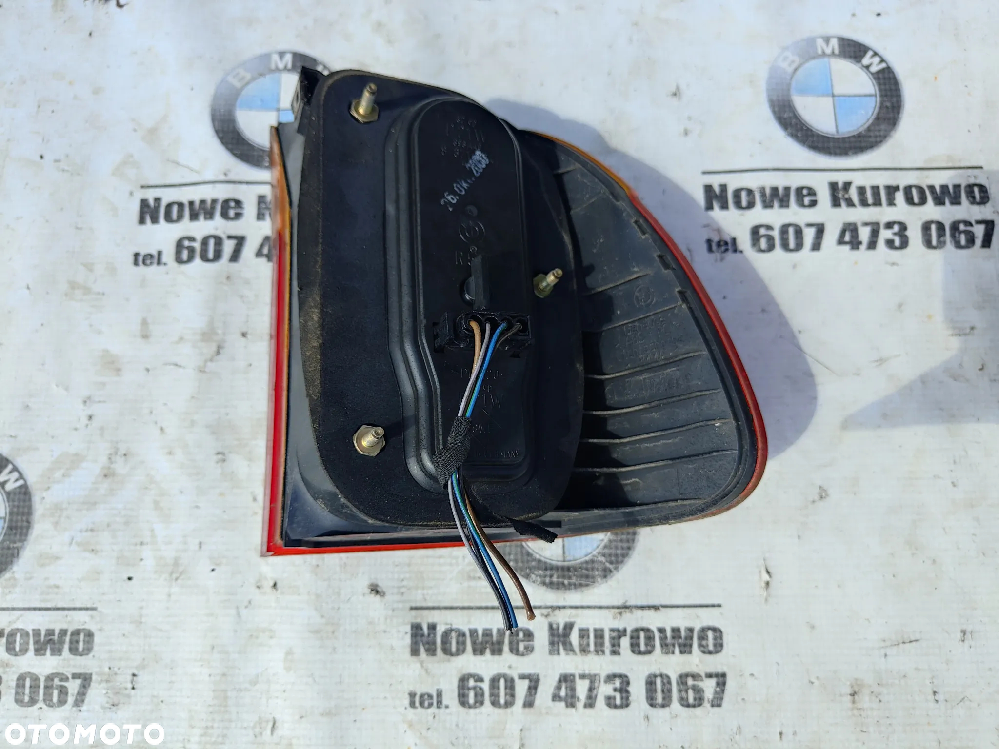 BMW E39 kombi lifting lampa tylna tył lewa prawa LED 6900213 6900214 - 3