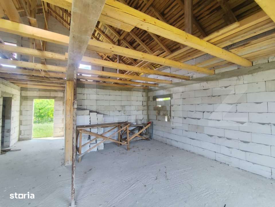 Casa spatioasa la rosu, 2024, 2800 mp teren, zona Andrieseni - Imagine principală: 5/9