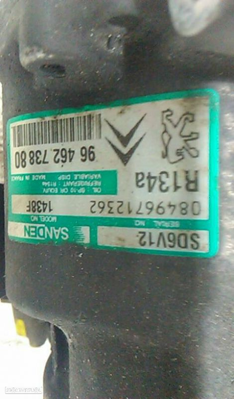 Compressor Do Ar Condicionado Peugeot 206 Sw (2E/K) - 2