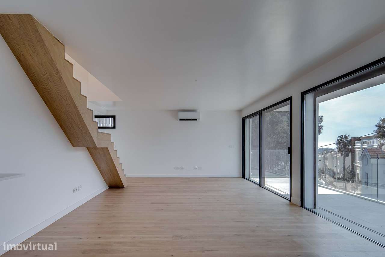 Penthouse duplex com terraço e vista mar, Monte do Estoril, Cascais - Grande imagem: 5/52