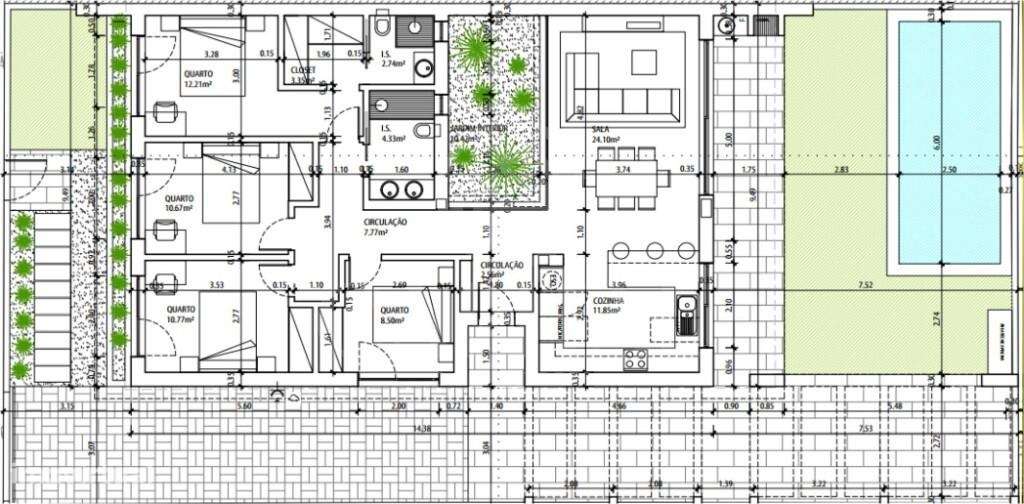 Moradia T4, com Piscina-6