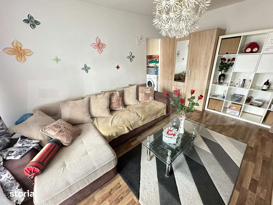 Apartament 2 camere, semidecomandat, 40 mp, zona Micro – mobilat si - Imagine principală: 2/9