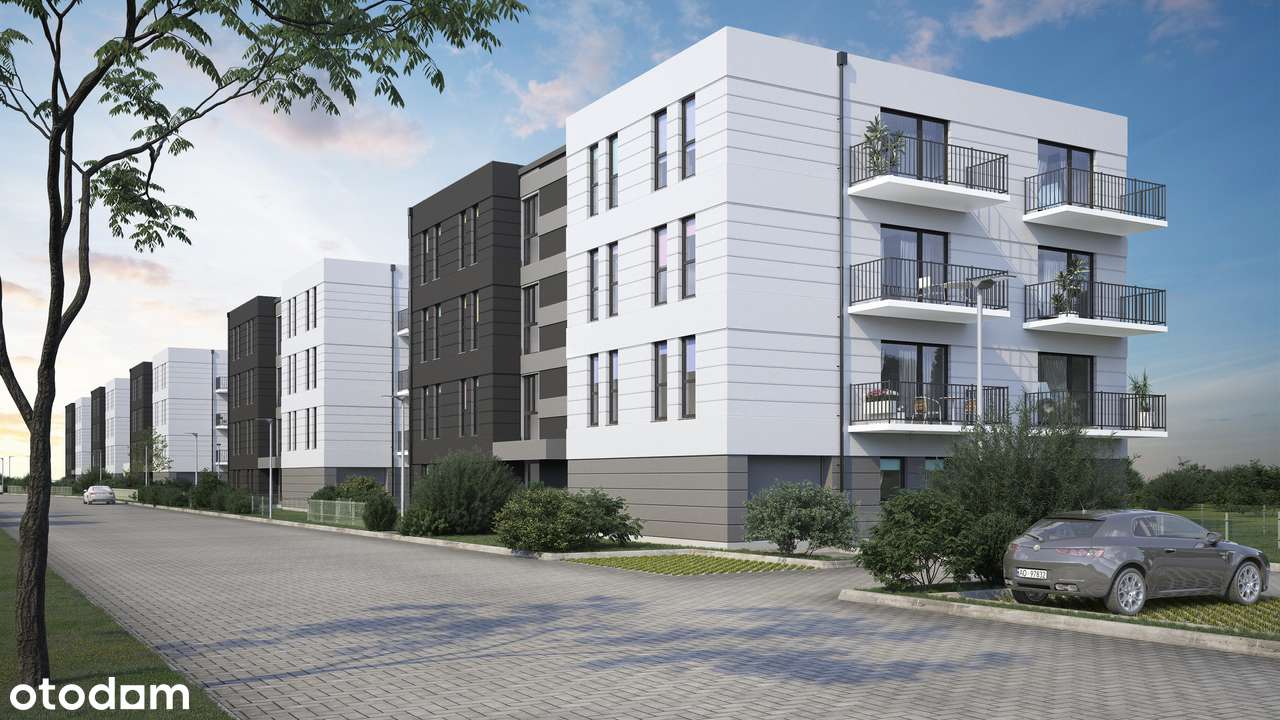 Lokal 3 pokojowy - 51 m2, bez PCC! Dwa miejsca postojowe gratis!-2