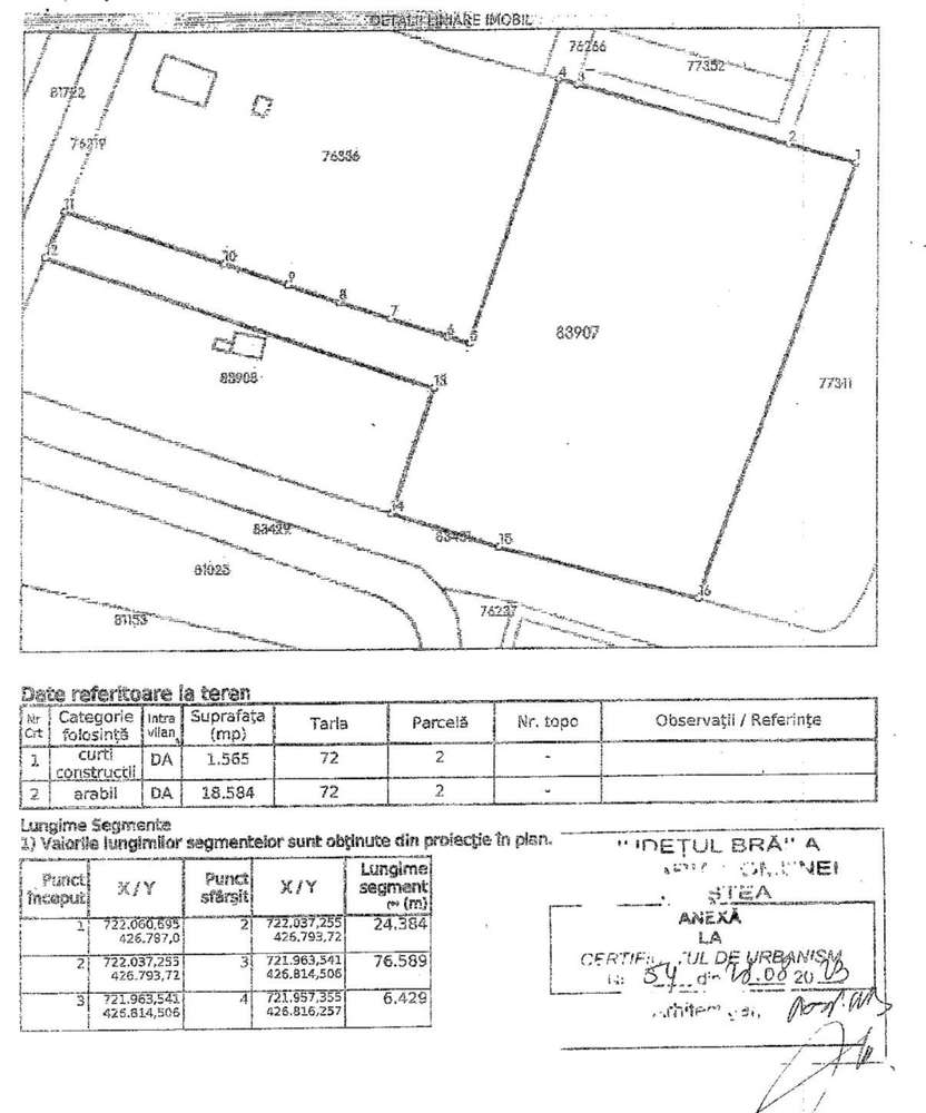 De vânzare 28000 mp INTRAVILAN SILISTEA - Imagine principală: 4/4