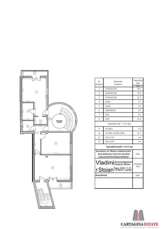 Vila S+P+1+M  Pipera Central  Drumul Potcoavei  comision 0-12