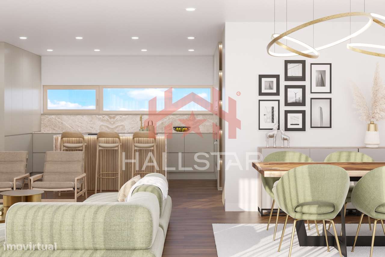 Apartamento T2 / Em Construção / Garagem para 2 Carros / Marrazes-6