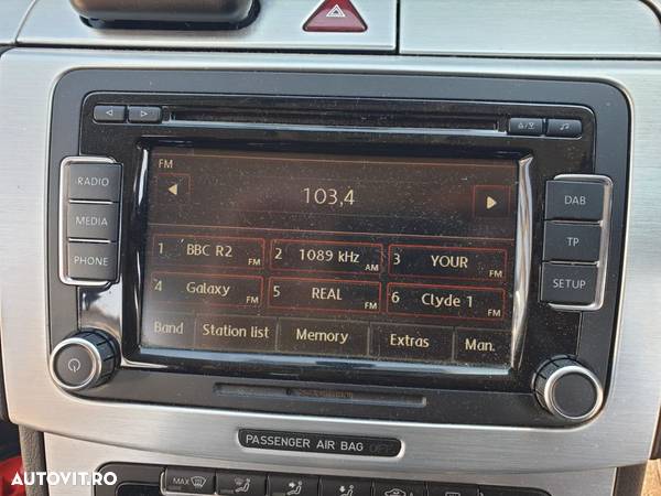 Radio CD Player Volkswagen CC 2012 - 2017 Cod 3C8035195A - 1