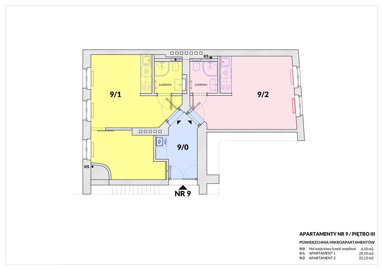 JEŻYCE -GOTOWY PAKIET INWESTYCYJNY –ul. Żurawia -55,74m2-1