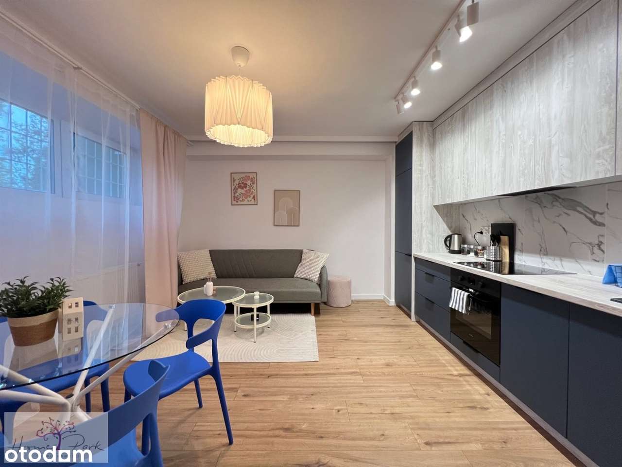 Wyposażony lokal 3 pok. Łódź, centrum parking - Pełny obrazek: 1/8