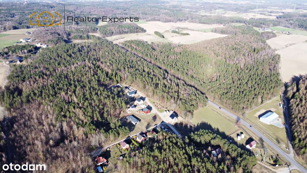 Działka mieszkaniowo - usługowa przy lesie! - Pełny obrazek: 5/15