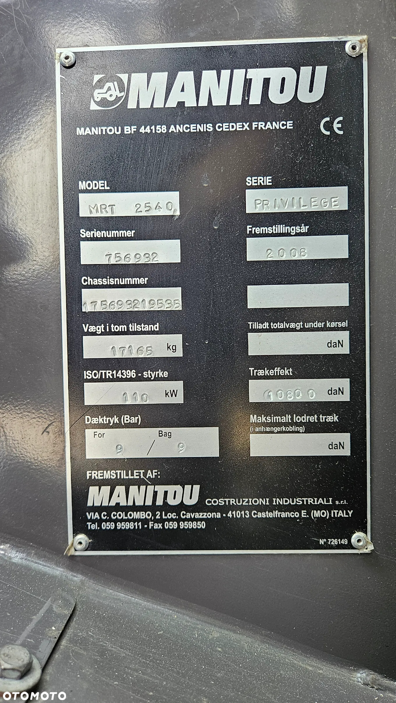 Manitou MRT 2540 PRIVILEGE - 14