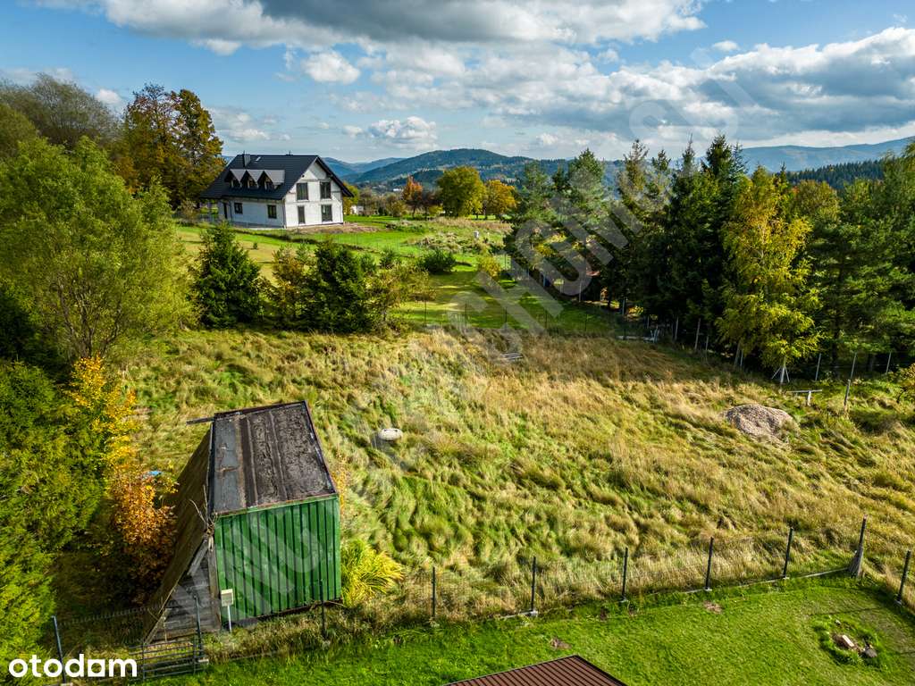 Widokowa działka - Zawoja Przysłop-5