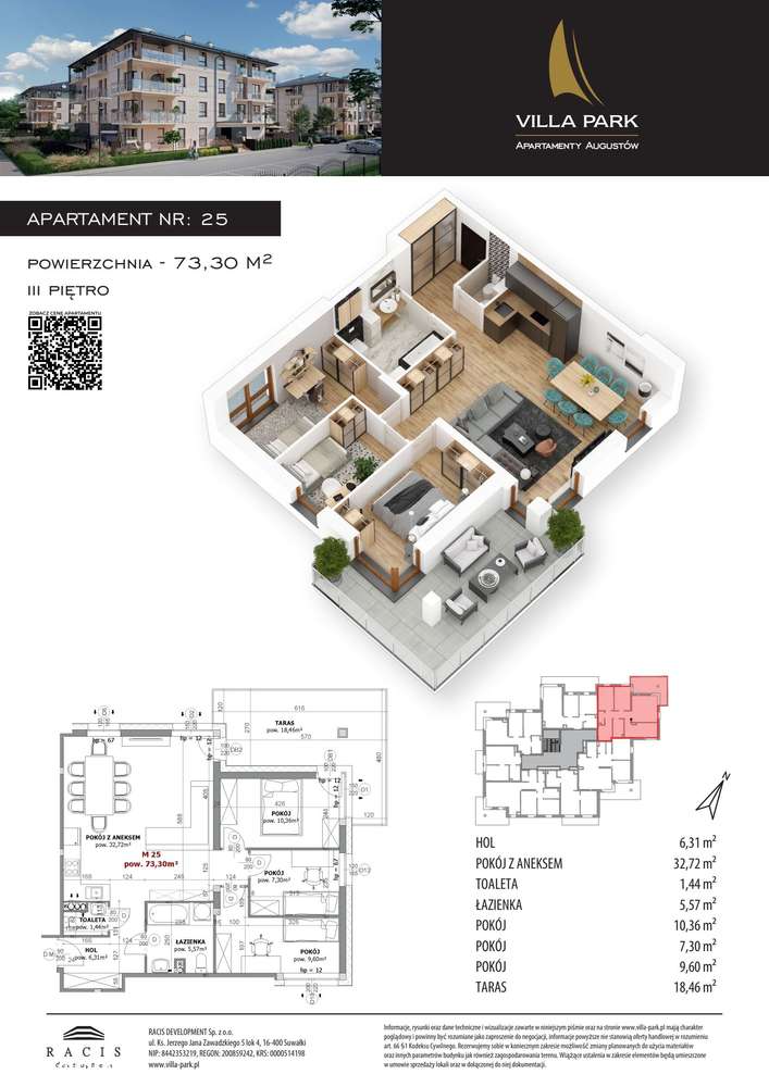 Villa Park | apartament 4-pok. | C25 - Pełny obrazek: 2/7