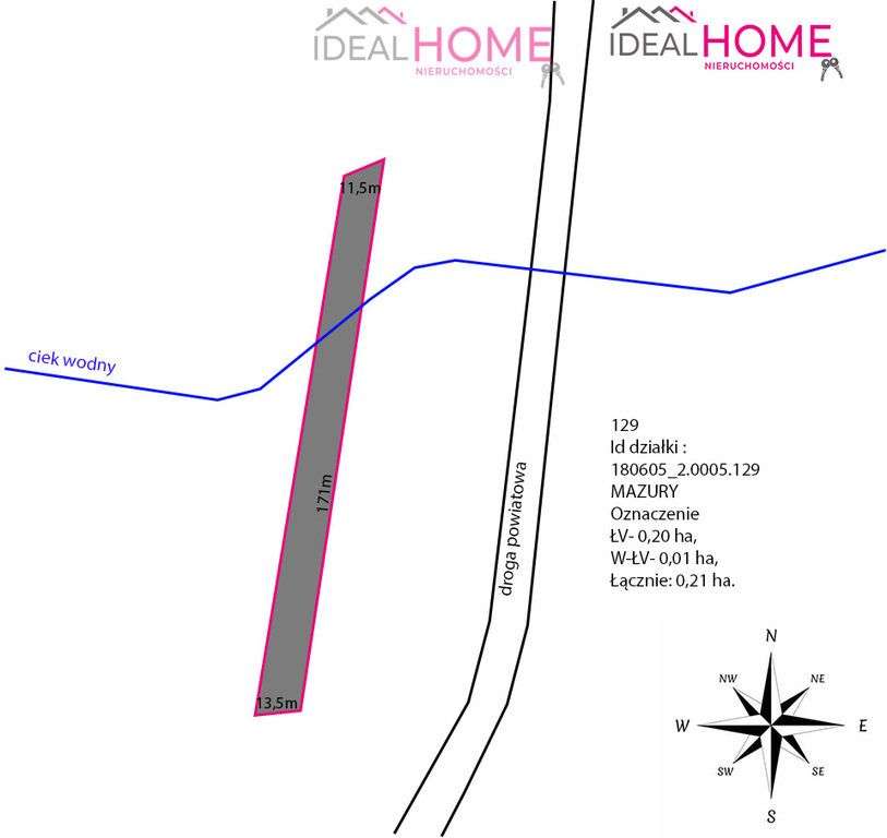 Działka 21 a - Mazury (gm. Raniżów)-2