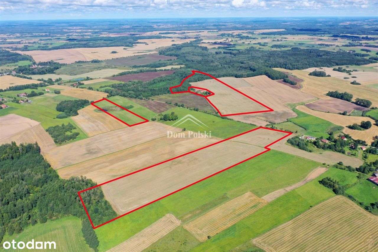 Grunt rolny 29,50 ha - Wilkowo, gm. Węgorzewo - Pełny obrazek: 2/15