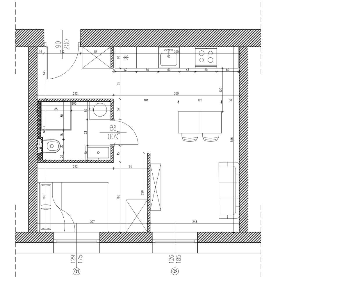 2-pokojowe M | rewit. kamienica | Wstaw meble i zamieszkaj-12