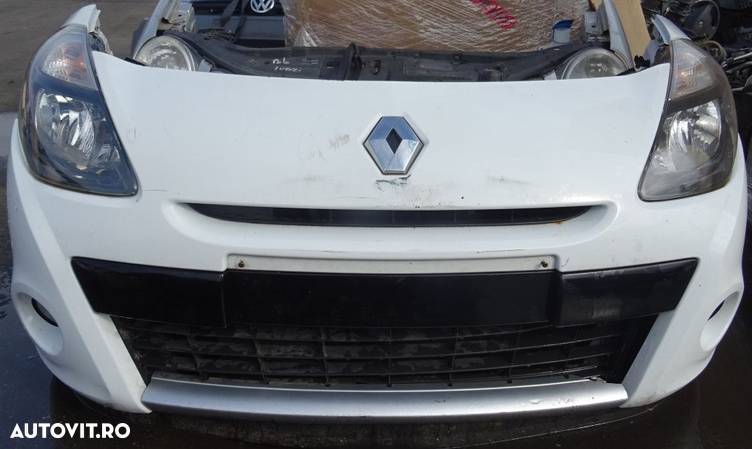 Fata completa Renault Clio 3 facelift din 2010 volan pe stanga - 1