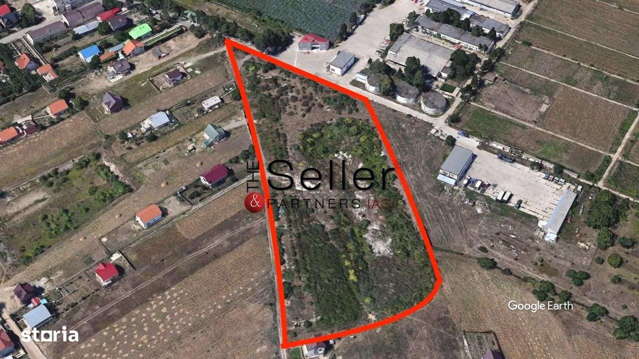 Teren în Dancu pretabil pentru dezvoltare imobiliara - Imagine principală: 1/4