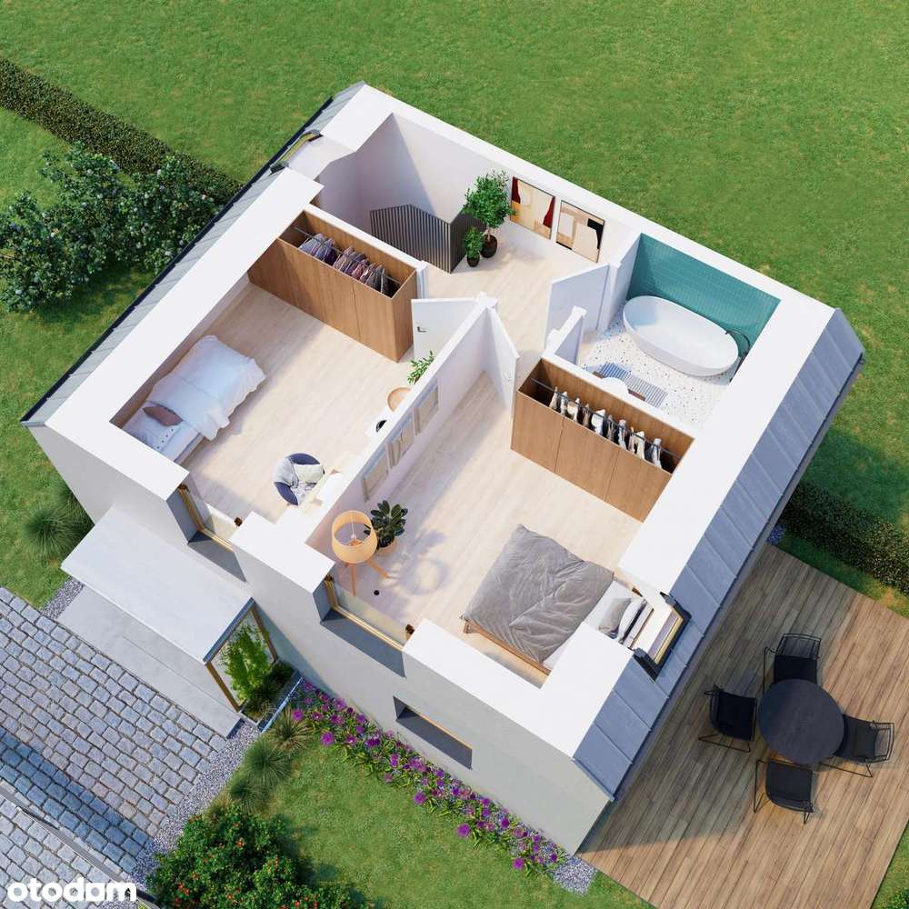 Dom 81 m²| Działka 400 m² | Puszcza | szynobus |sklep |szkoła | gotowy-6