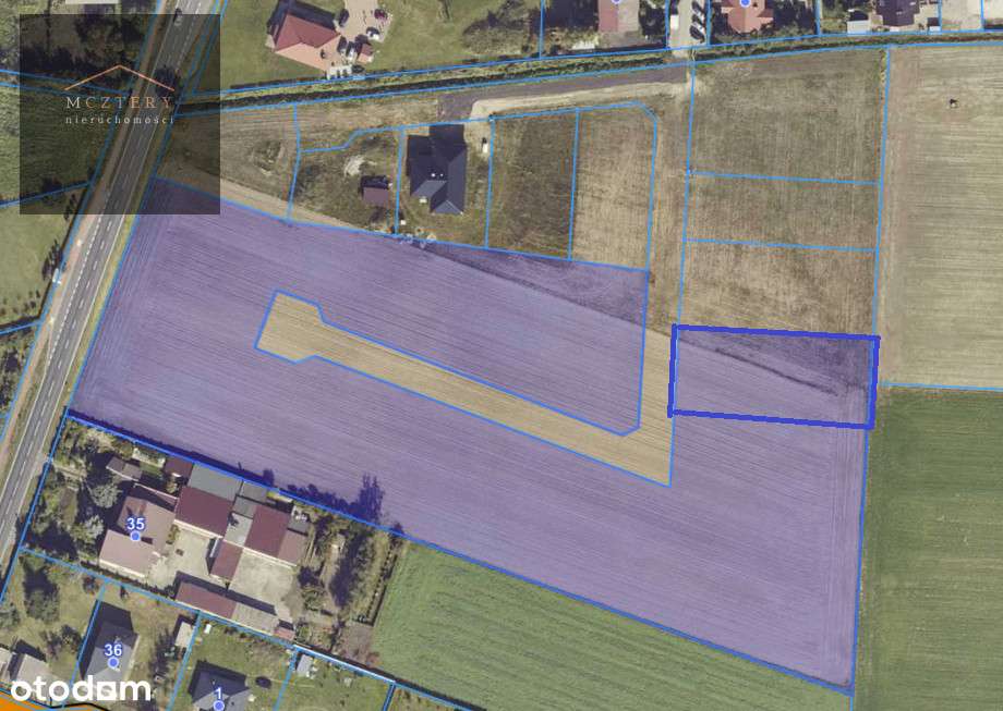 Działka budowlana  MN 12ar Czołowo-8