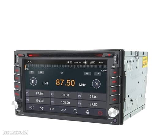 AUTO RADIO ANDROID 11 GPS ECRA TACTIL 6.2" PARA NISSAN - 1